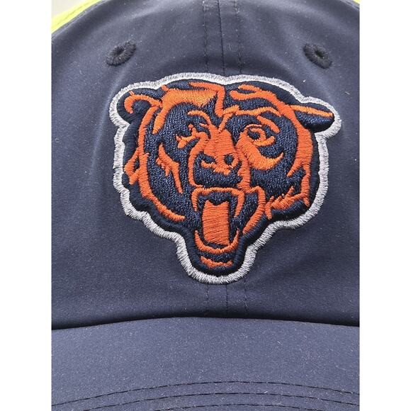 Chicago Bears NFL Buffalo Outdoors Workwear High Visibility Snapback Cap Hat NWT - Picture 2 of 13